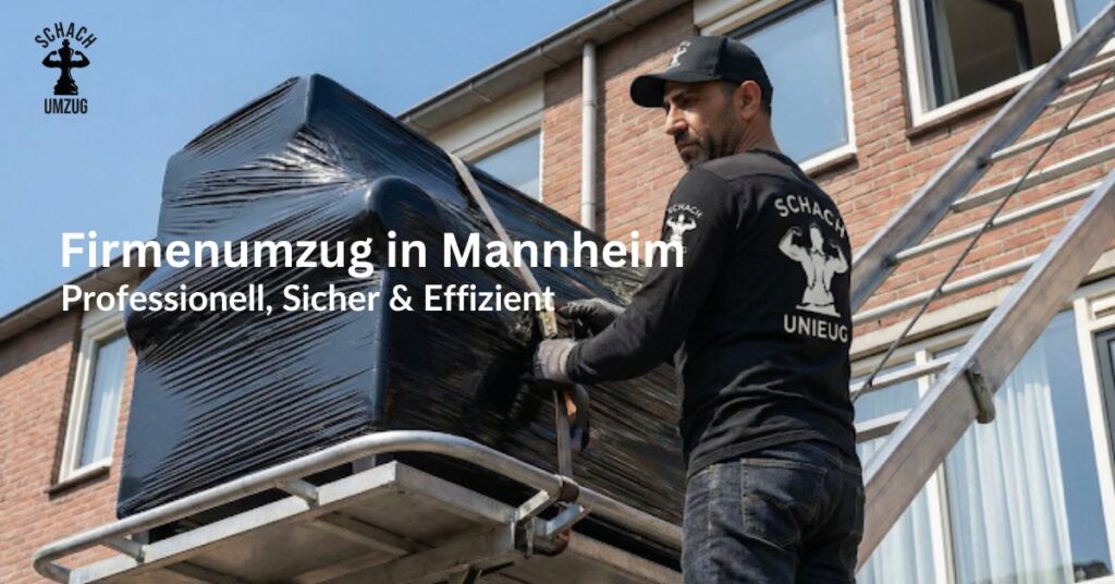 Firmenumzug in Mannheim